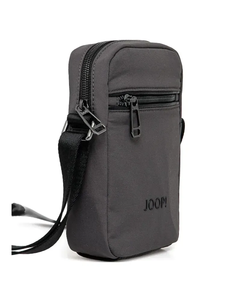 JOOP! Schultertasche mit Reißverschluss - Grau Grau