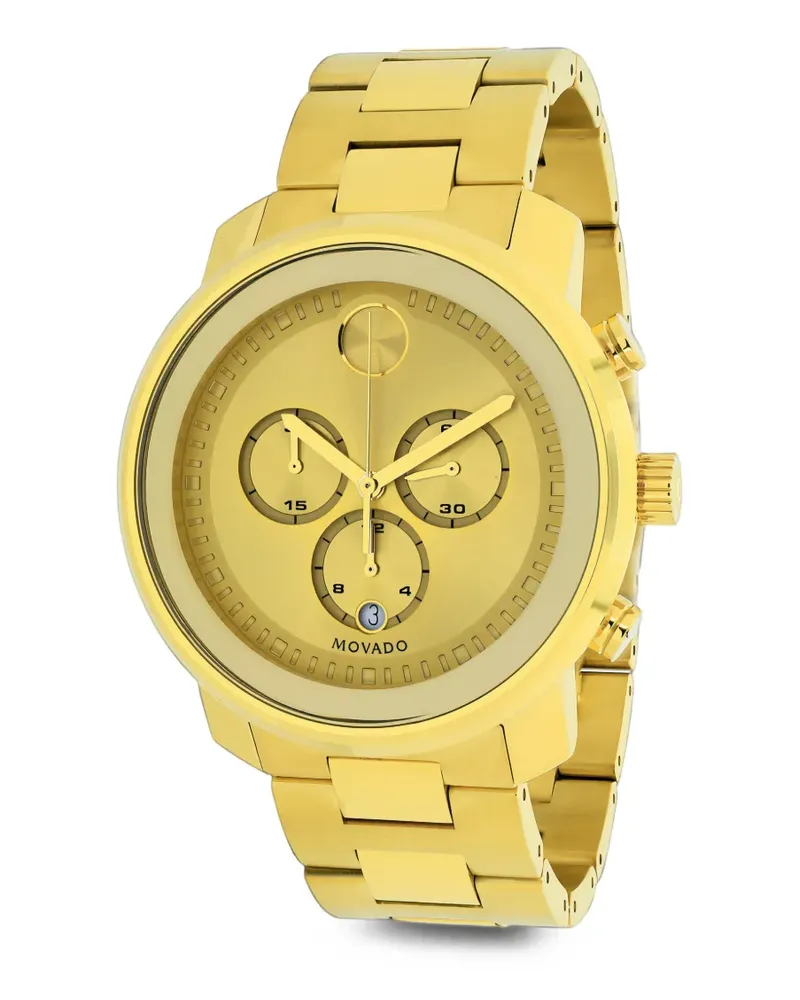 Movado Bold 44mm watch - Gold Gold