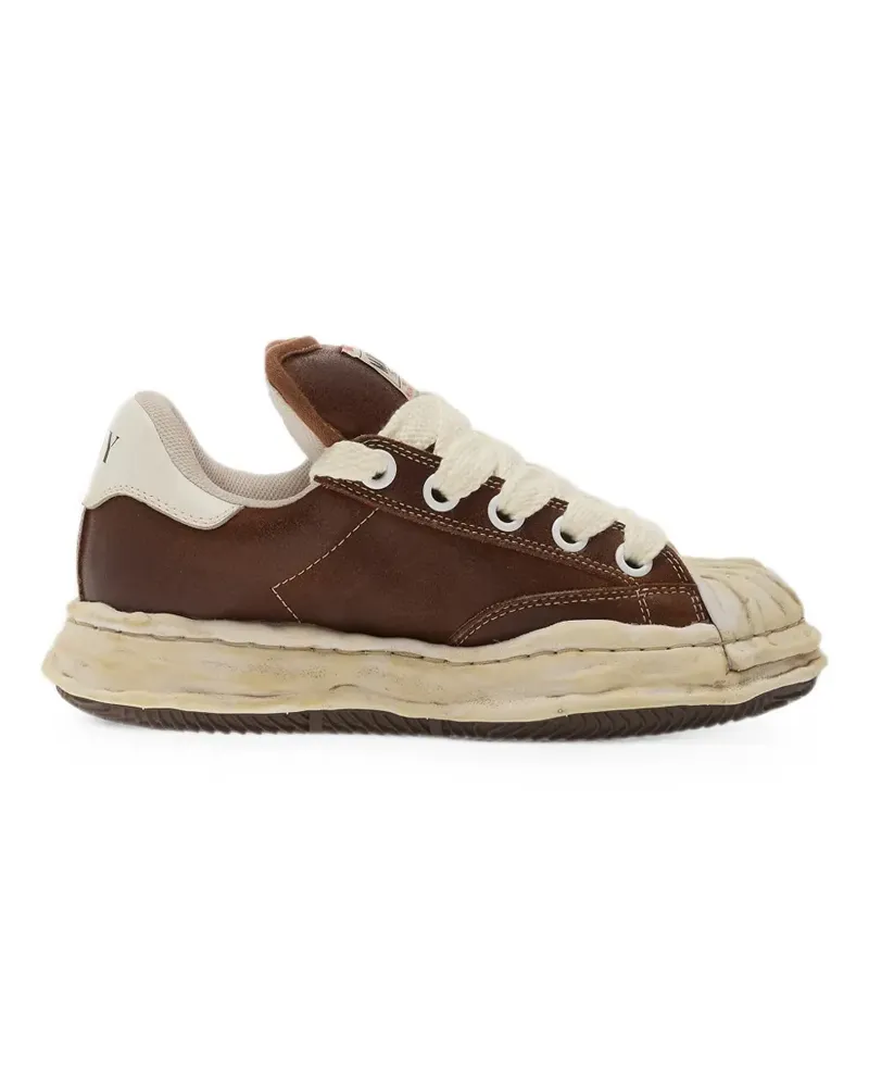 MIHARAYASUHIRO Blakey Puffer OG brushed sneakers - Braun Braun