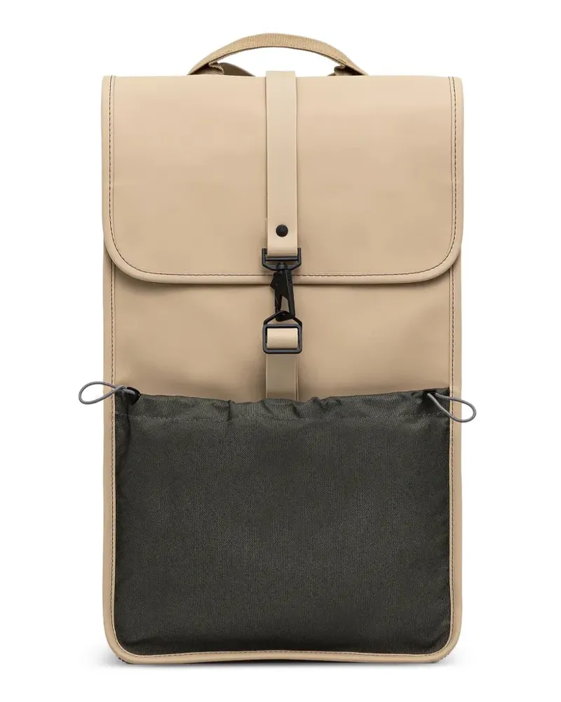RAINS Rucksack im Layering-Look - Nude Nude