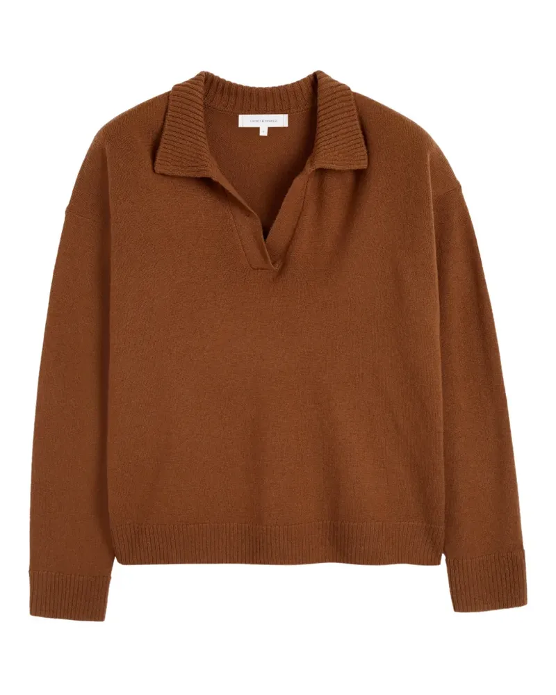Chinti & Parker Langärmeliger Pullover - Braun Braun