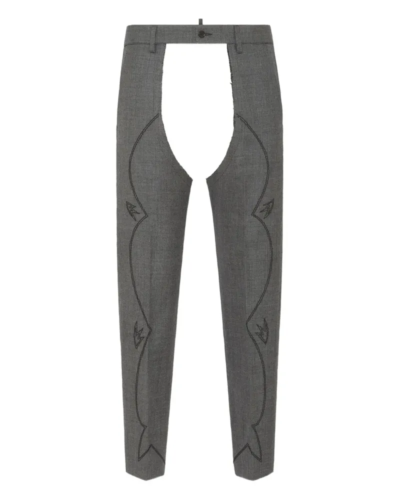 Dsquared2 x Magliano Vaccaro New Dan Hose - Grau Grau