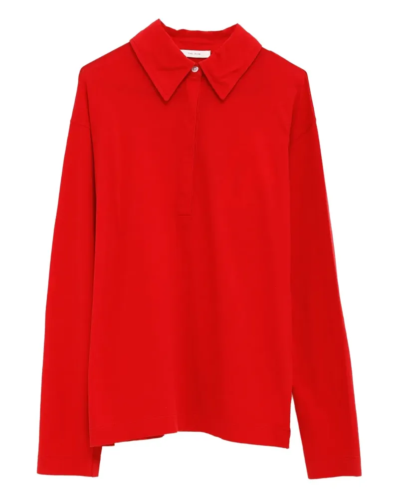The Row Roddie Poloshirt - Rot Rot