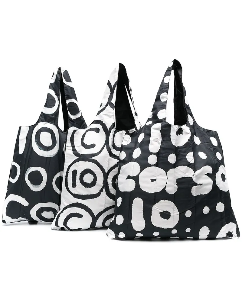 10 Corso Como Wendbare Handtasche Schwarz