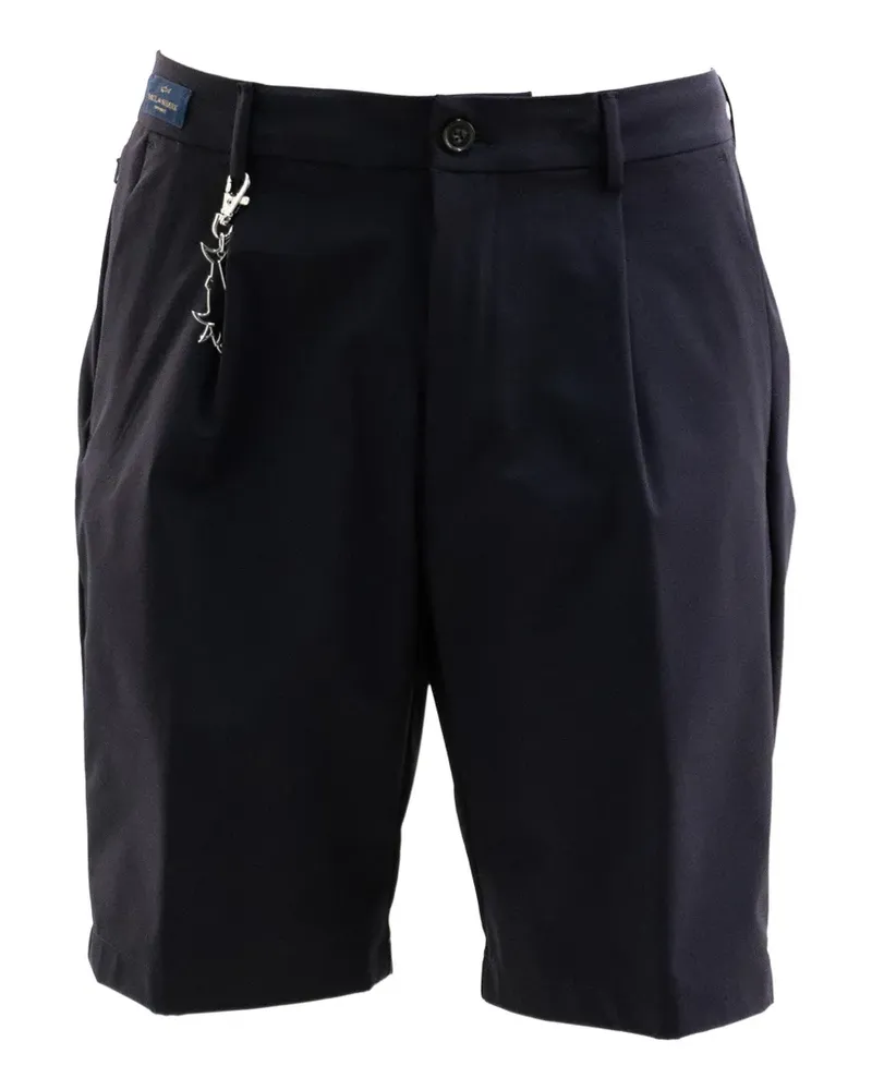 Paul & Shark pleated tailored short - Blau Blau