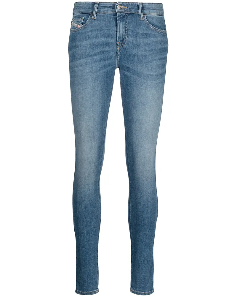 Diesel Super-Skinny-Jeans - Blau Blau