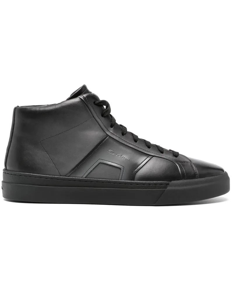 Santoni Sneakers mit Logo-Prägung - Grau Grau