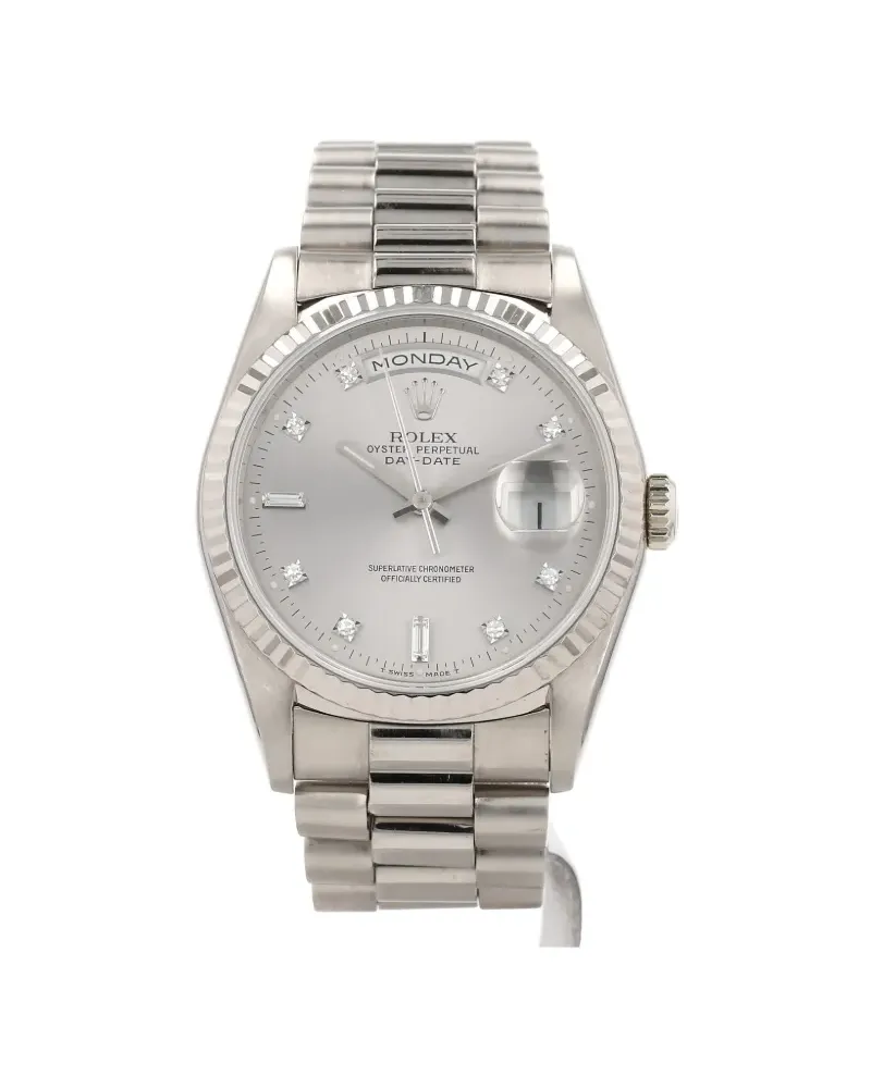 Rolex 1991 Day-Date 36mm - Silber Silber