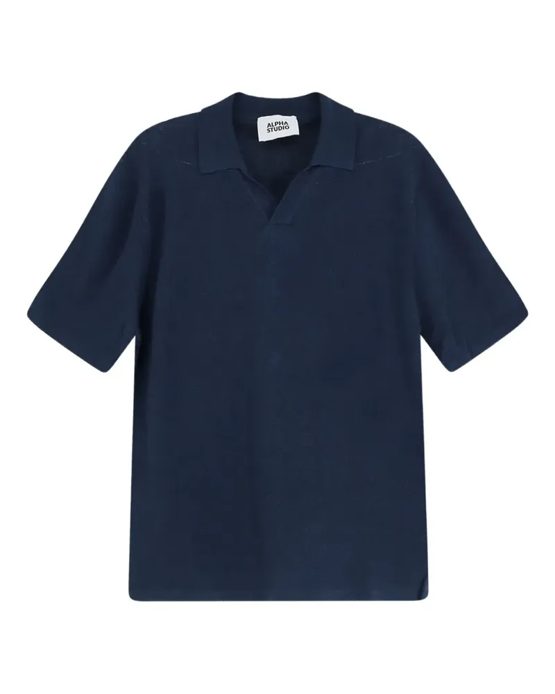 Alpha Studio Klassisches T-Shirt - Blau Blau