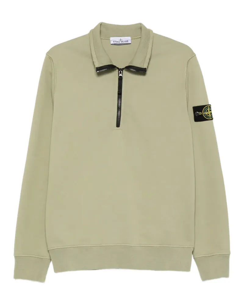 Stone Island Pullover mit Reißverschluss - Grün Grün