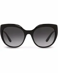 Dolce & Gabbana Sonnenbrille mit Cat-Eye-Gestell Schwarz