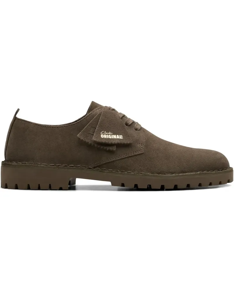 Clarks Desert Rock "Brown" Derby-Schuhe Brown