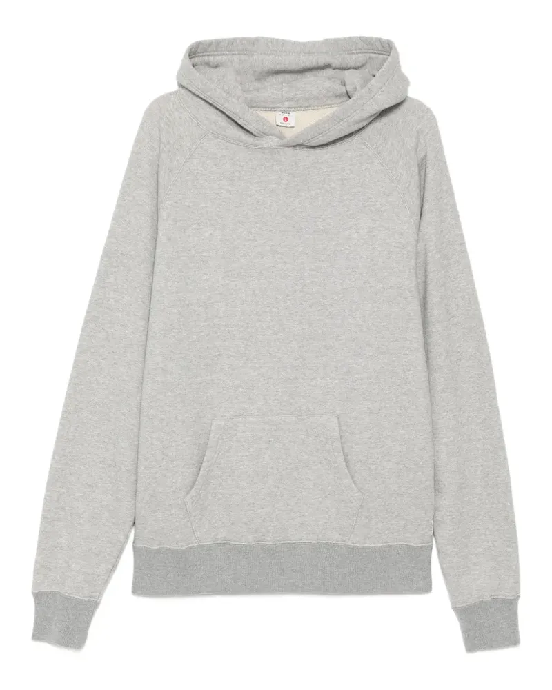 Edwin Jeans logo-patch hoodie - Grau Grau