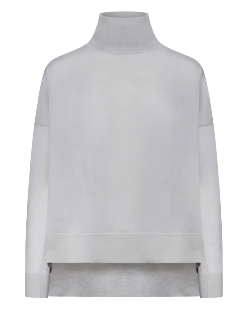 Roberto Collina Oversized-Rollkragenpullover - Grau Grau