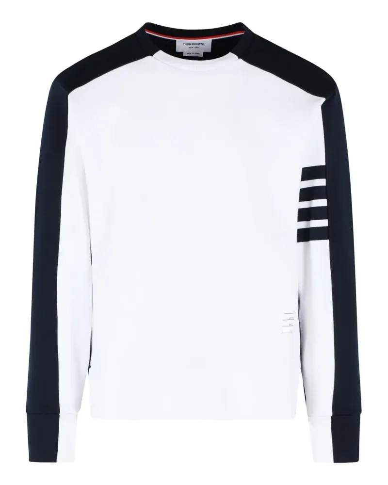 Thom Browne 4-Bar colour-block sweater - Blau Blau