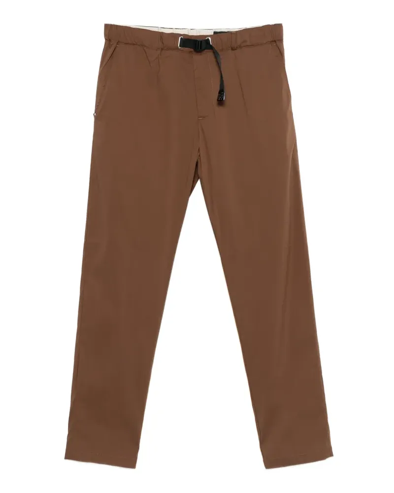 PLAN C belted trousers - Braun Braun