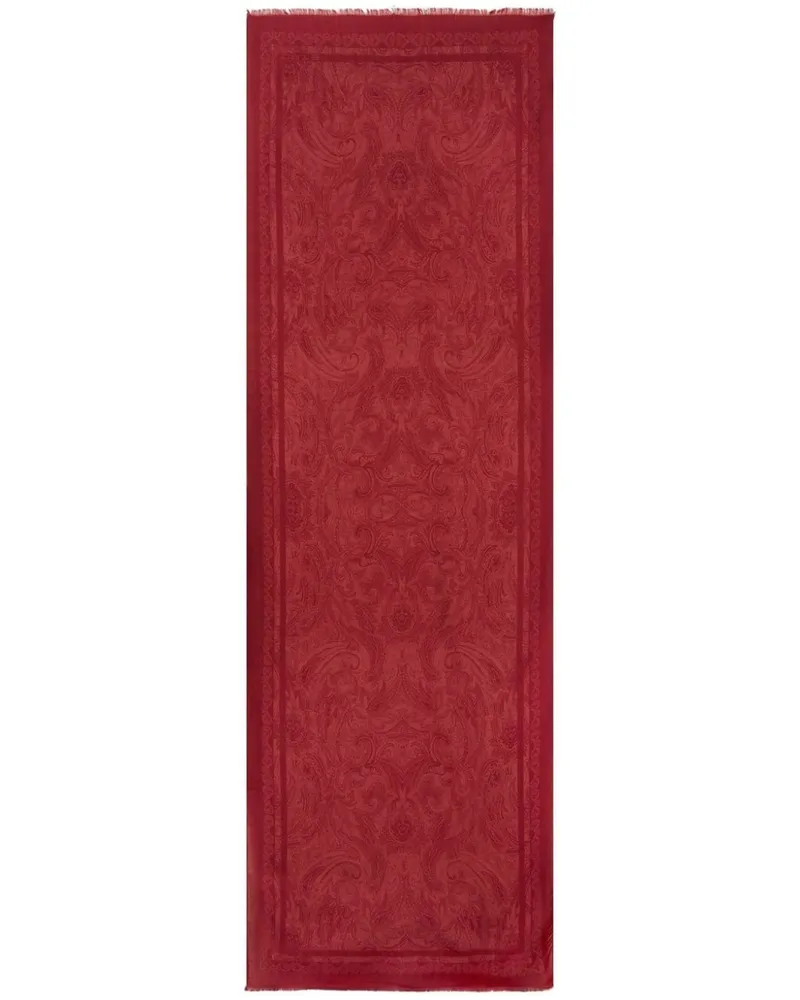 Etro Schal mit Paisley-Print - Rot Rot