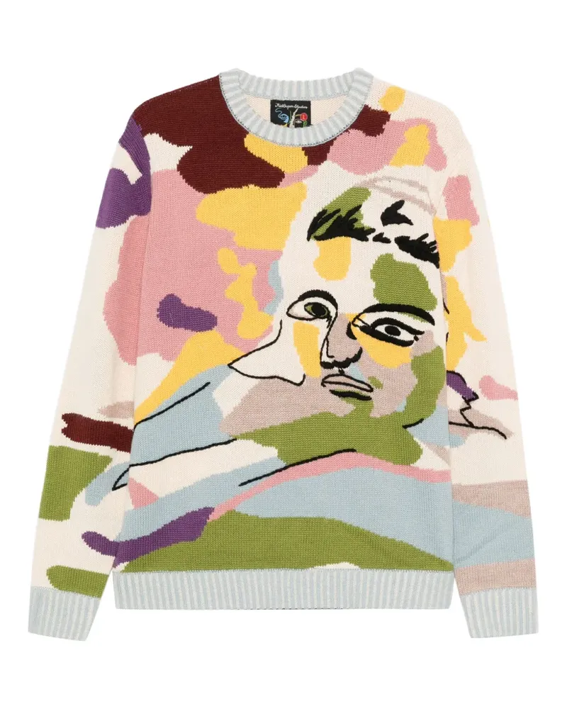 KidSuper Klassischer Intarsien-Pullover - Rosa Rosa
