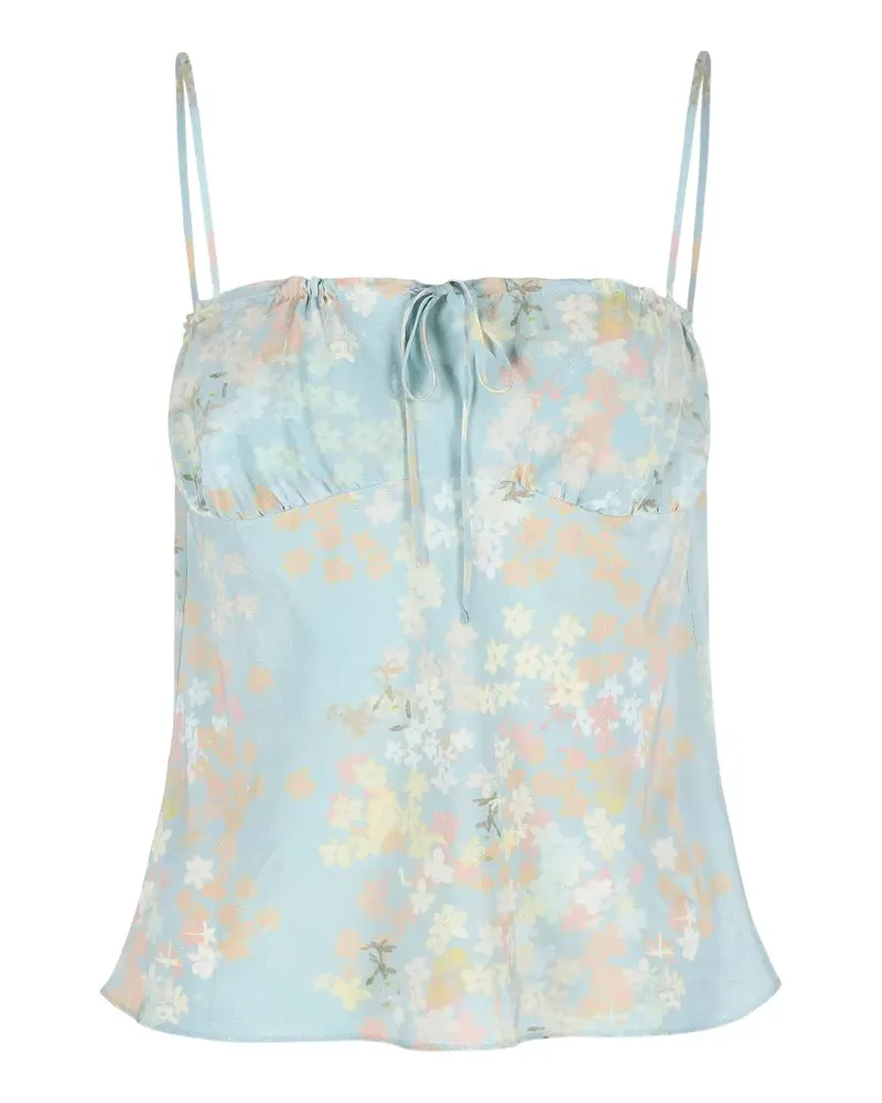 BERNADETTE Riri floral-print camisole top - Grün Grün