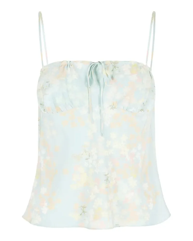 BERNADETTE Riri Top mit Blumen-Print - Grün Grün