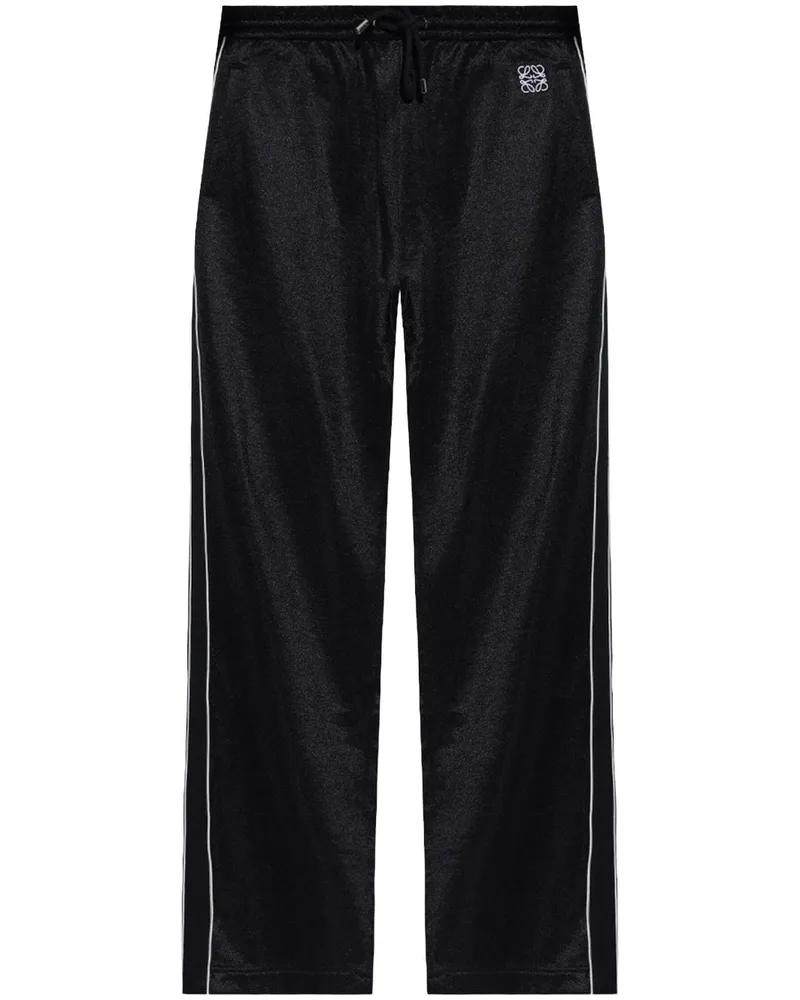 Loewe Jogginghose mit Logo-Stickerei - Schwarz Schwarz