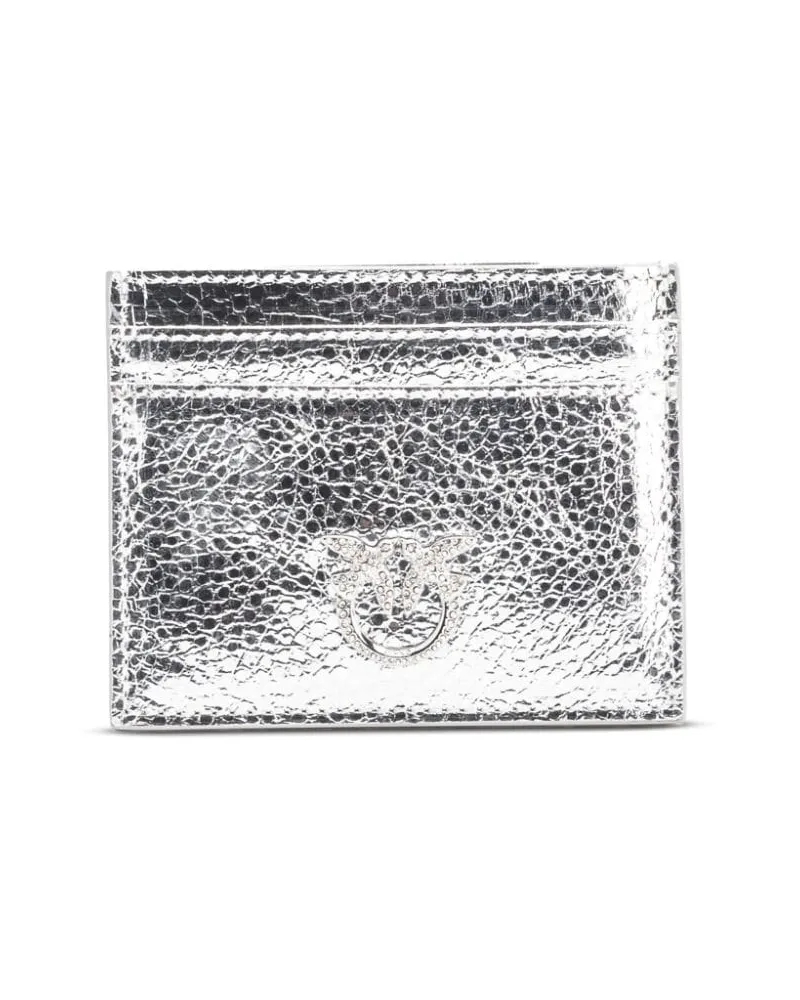Pinko Love Kartenetui - Silber Silber