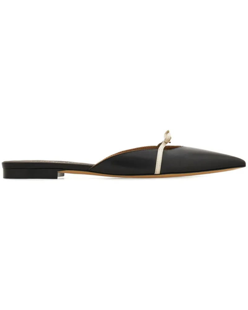 Ferragamo Mini Bow Mules - Schwarz Schwarz