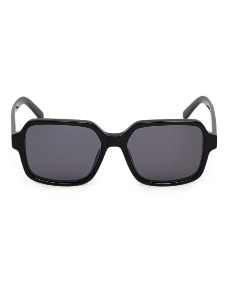 Maison Margiela geometric-frame sunglasses - Schwarz Schwarz