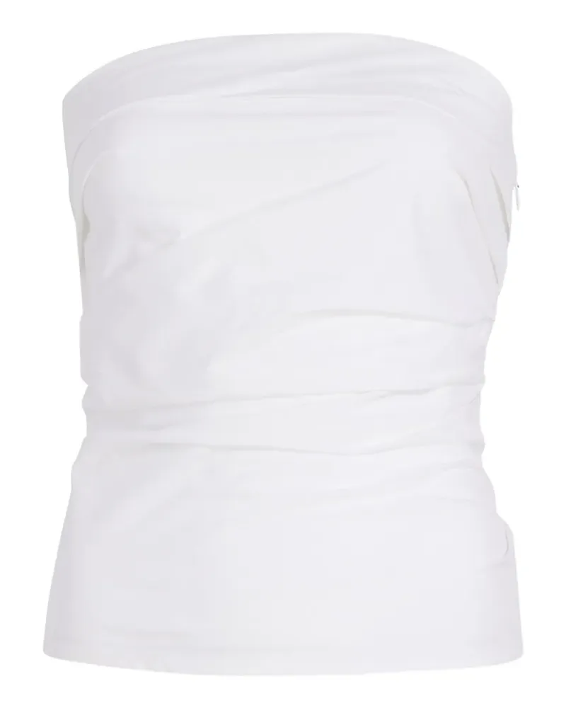 Proenza Schouler Schulterfreies Maisy Top - Weiß Weiß