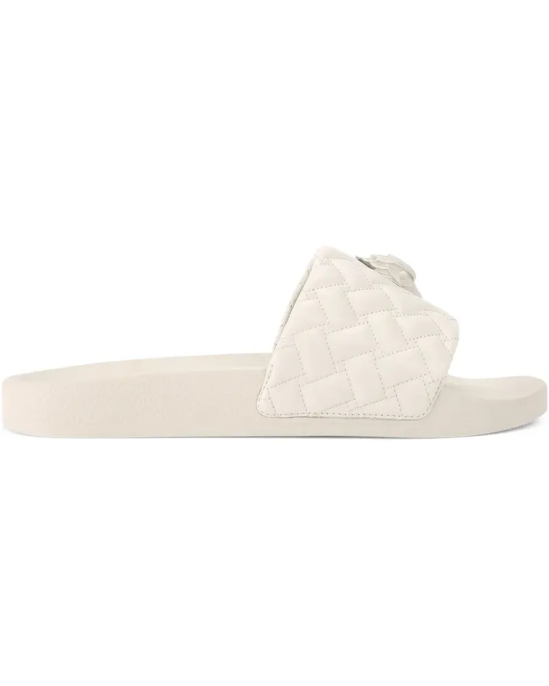 Kurt Geiger Gesteppte Meena Eagle Pantoletten - Nude Nude