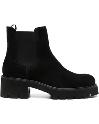 Pedro Garcia Chelsea-Boots aus Wildleder Schwarz