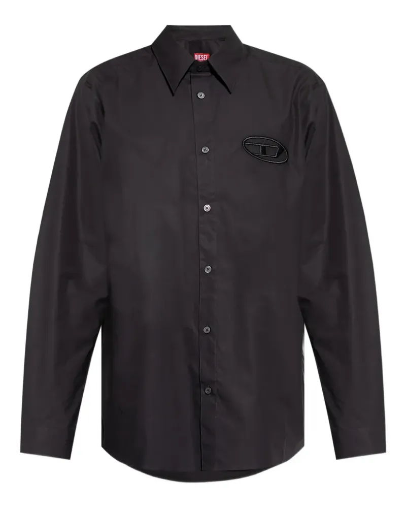 Diesel S-Simply Hemd - Schwarz Schwarz