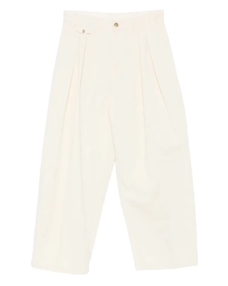 Studio Nicholson Hose mit doppelter Falte - Nude Nude