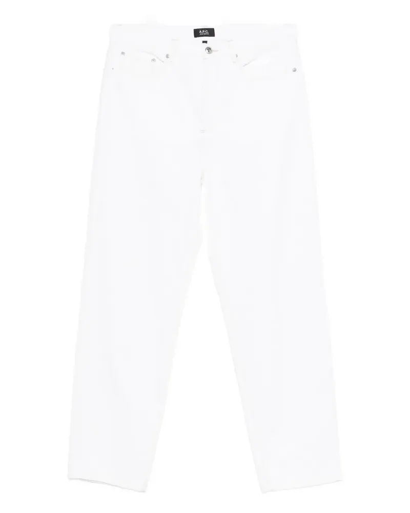 A.P.C. Hose mit geradem Bein - Weiß Weiß