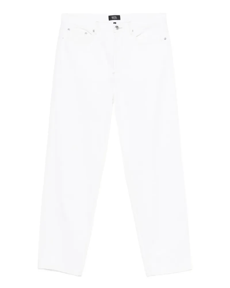A.P.C. Hose mit geradem Bein - Weiß Weiß