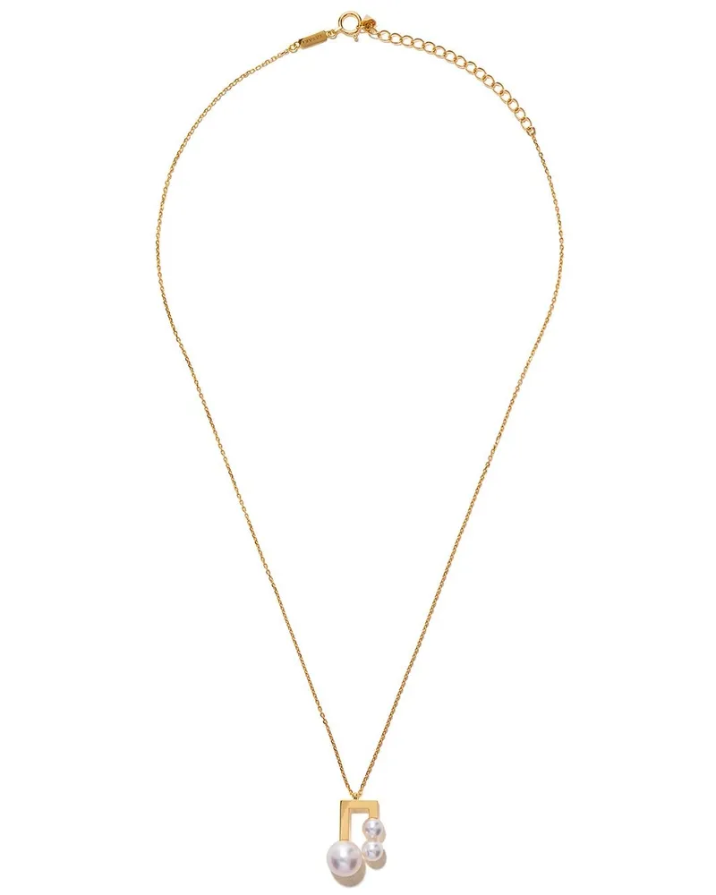 TASAKI 18kt 'Balance Note Collection Line' Gelbgoldhalskette Gold