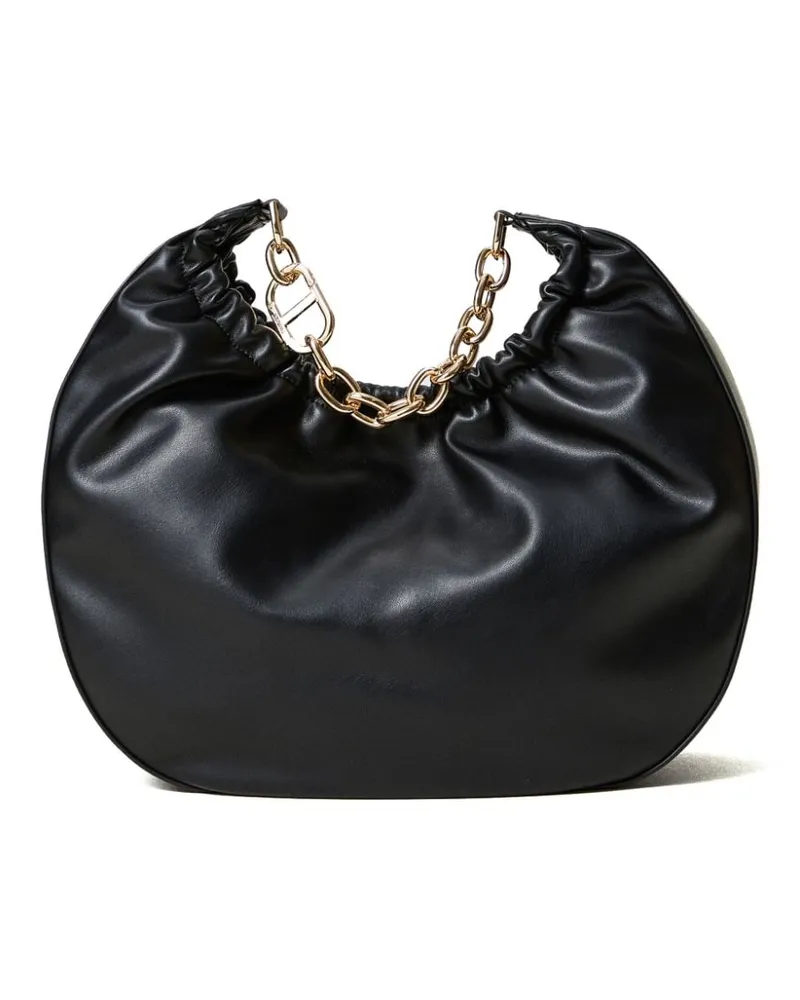 Twin-Set Croissant Tote Bag - Schwarz Schwarz