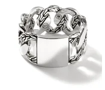Curb Link Ring im Kettendesign 11mm