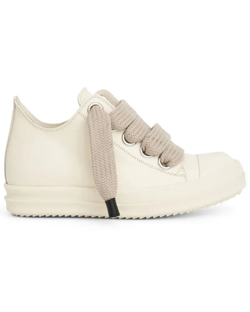 Rick Owens Sneakers mit Oversized-Schnürung - Weiß Weiß