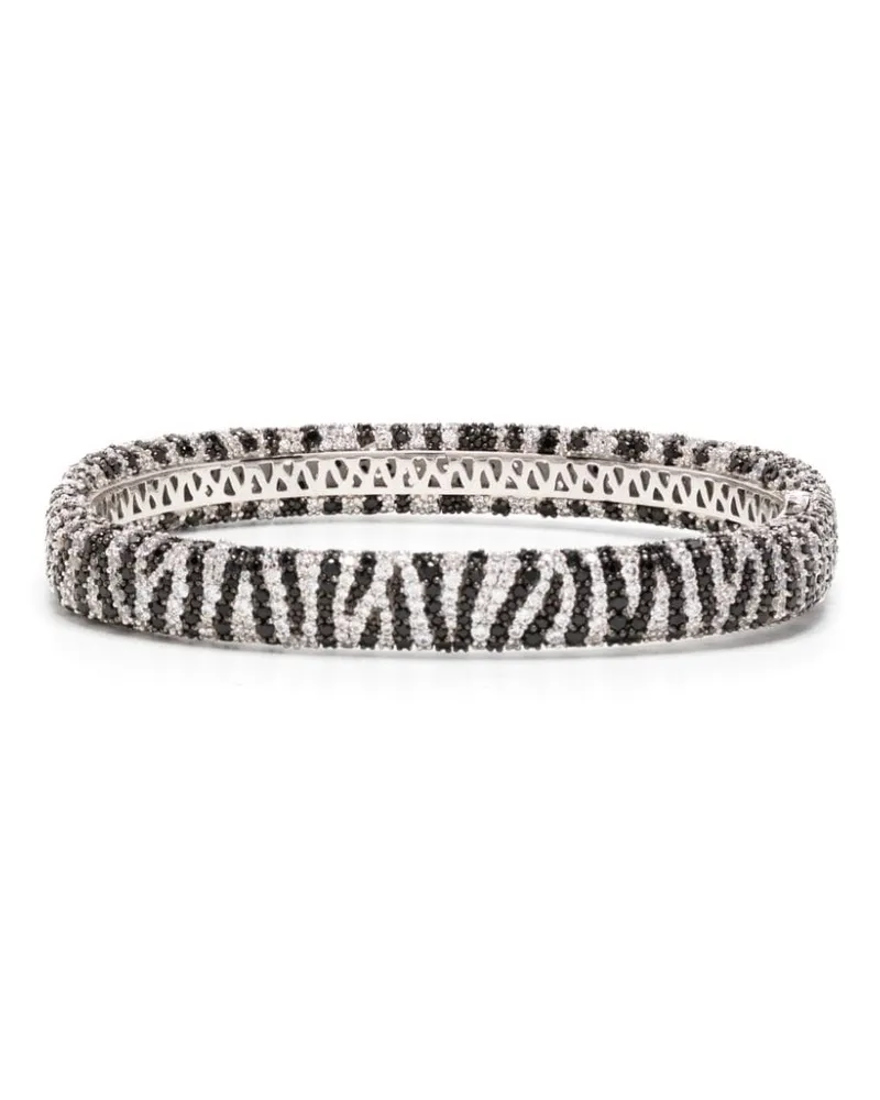 APM Monaco Zebra Armreif - Schwarz Schwarz