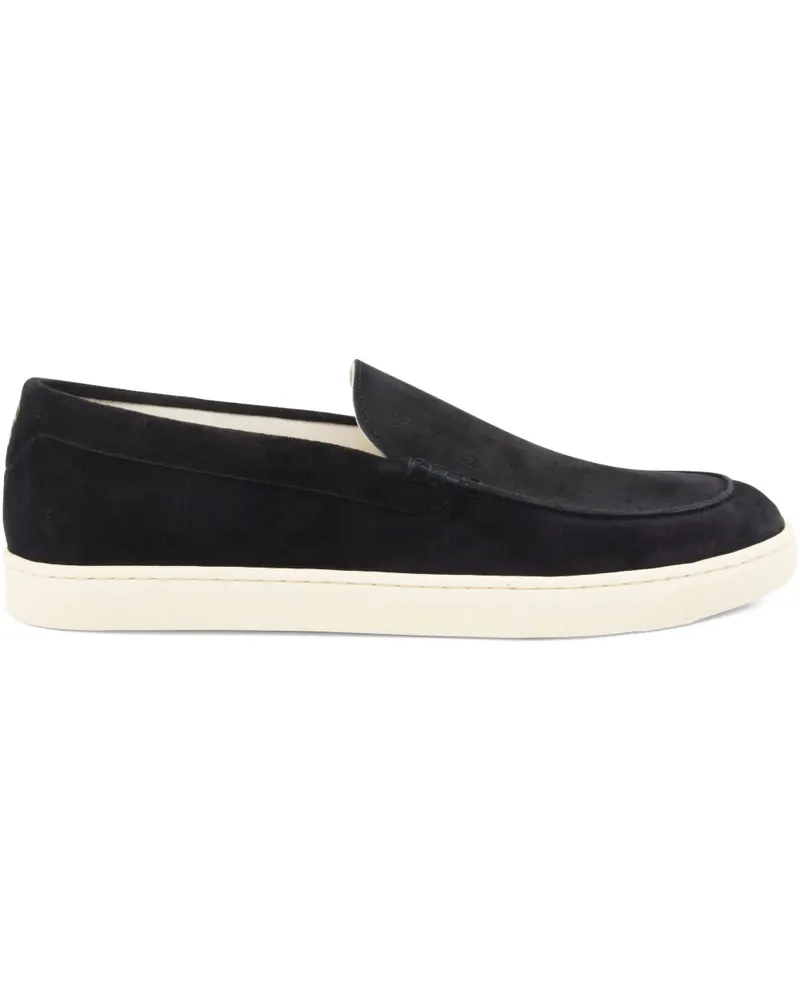 Brunello Cucinelli Loafer aus Wildleder - Blau Blau