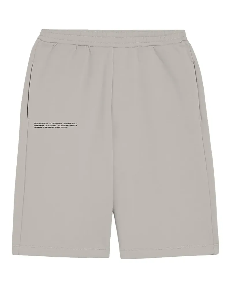 PANGAIA elastic-waist running shorts - Grau Grau