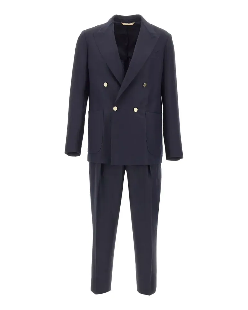 Briglia 1949 Bolgheri double-breasted suit - Blau Blau
