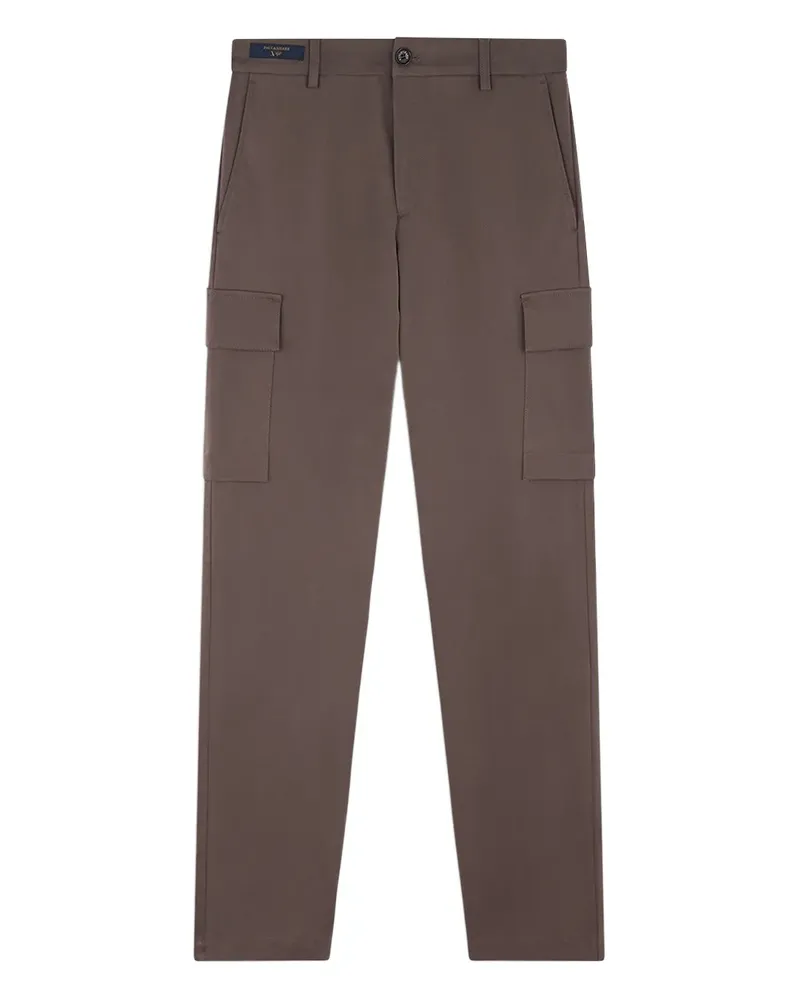 Paul & Shark button-fastening cargo trousers - Braun Braun