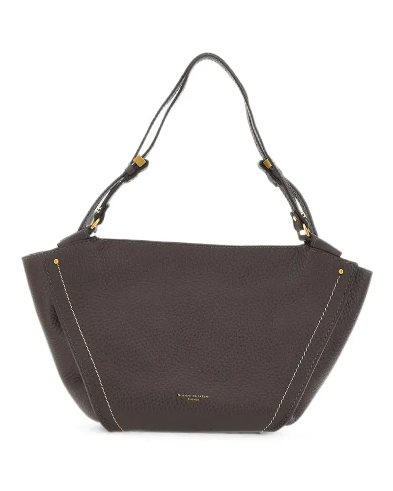Gianni Chiarini Bloom leather shoulder bag - Braun Braun