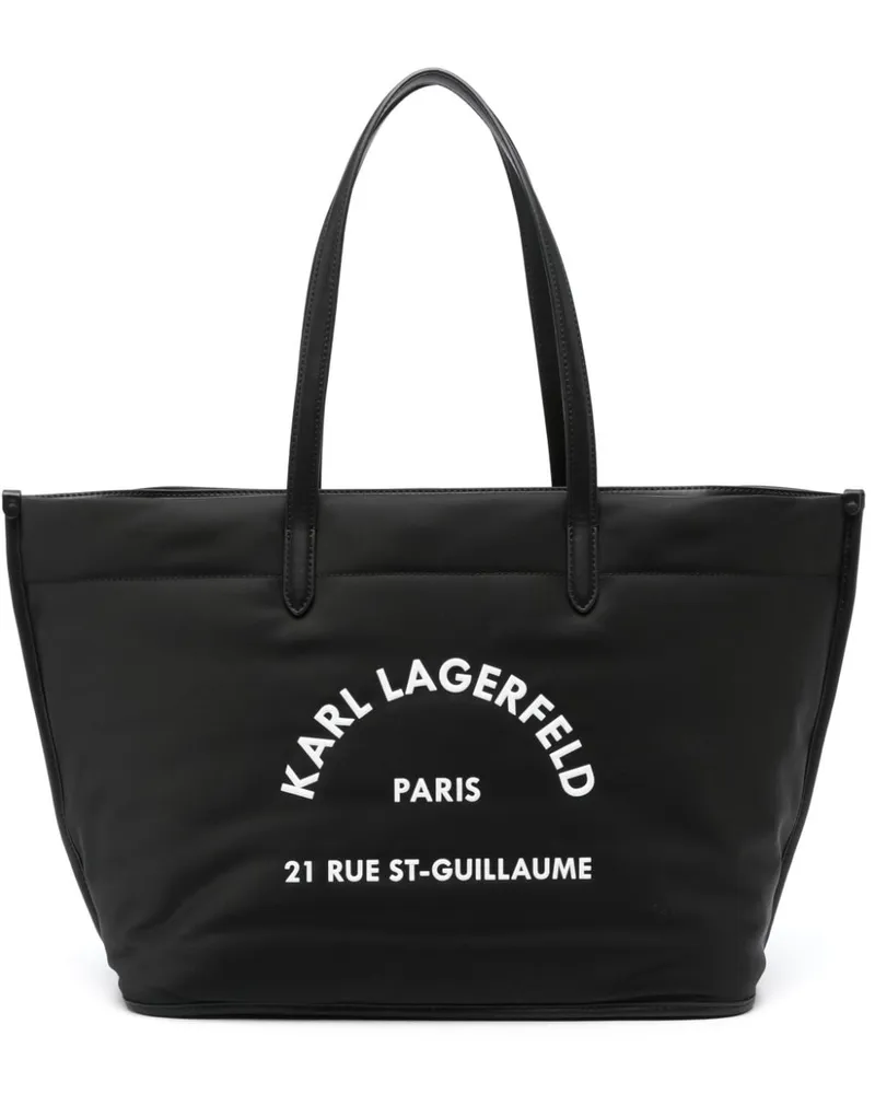 Karl Lagerfeld Mittelgroßer RSG Shopper - Schwarz Schwarz