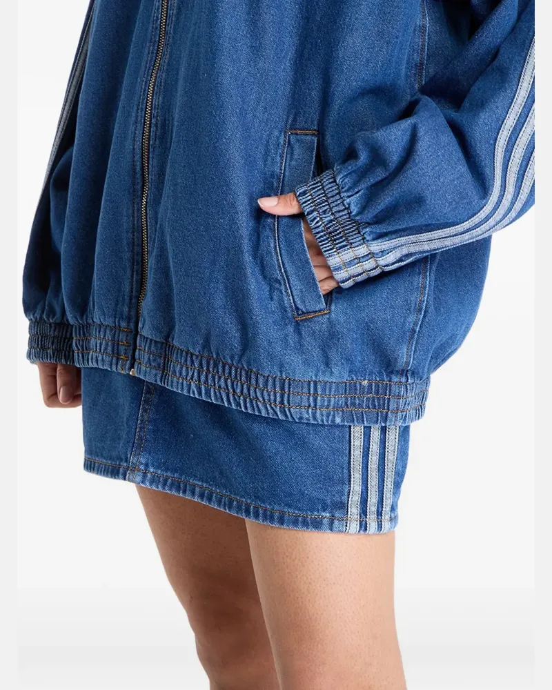 adidas Firebird Adilenium Jeansjacke - Blau Blau