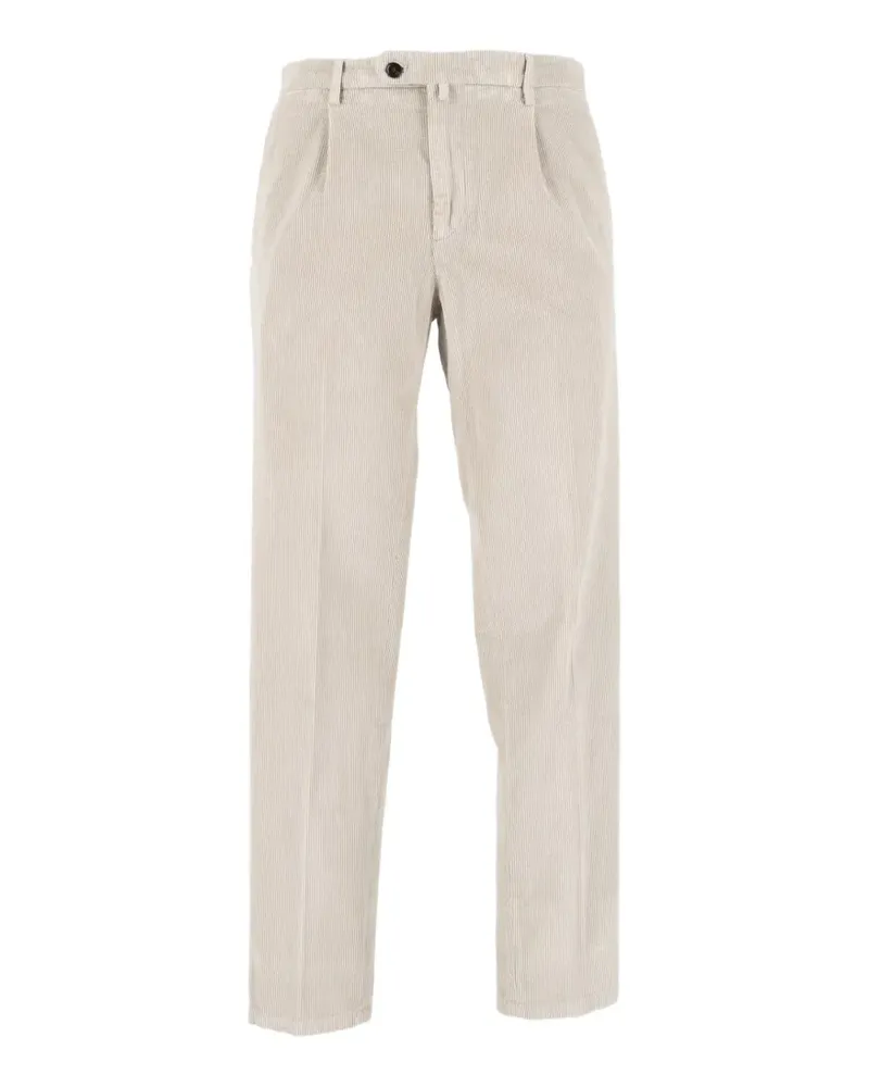 Briglia 1949 Straight-Leg-Hose mit Falten - Nude Nude