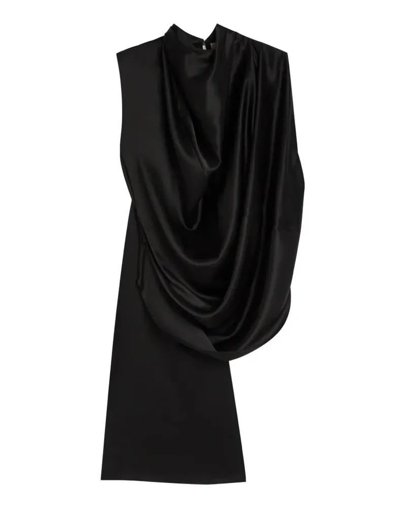 Roksanda Ilincic draped sleeveless top - Schwarz Schwarz