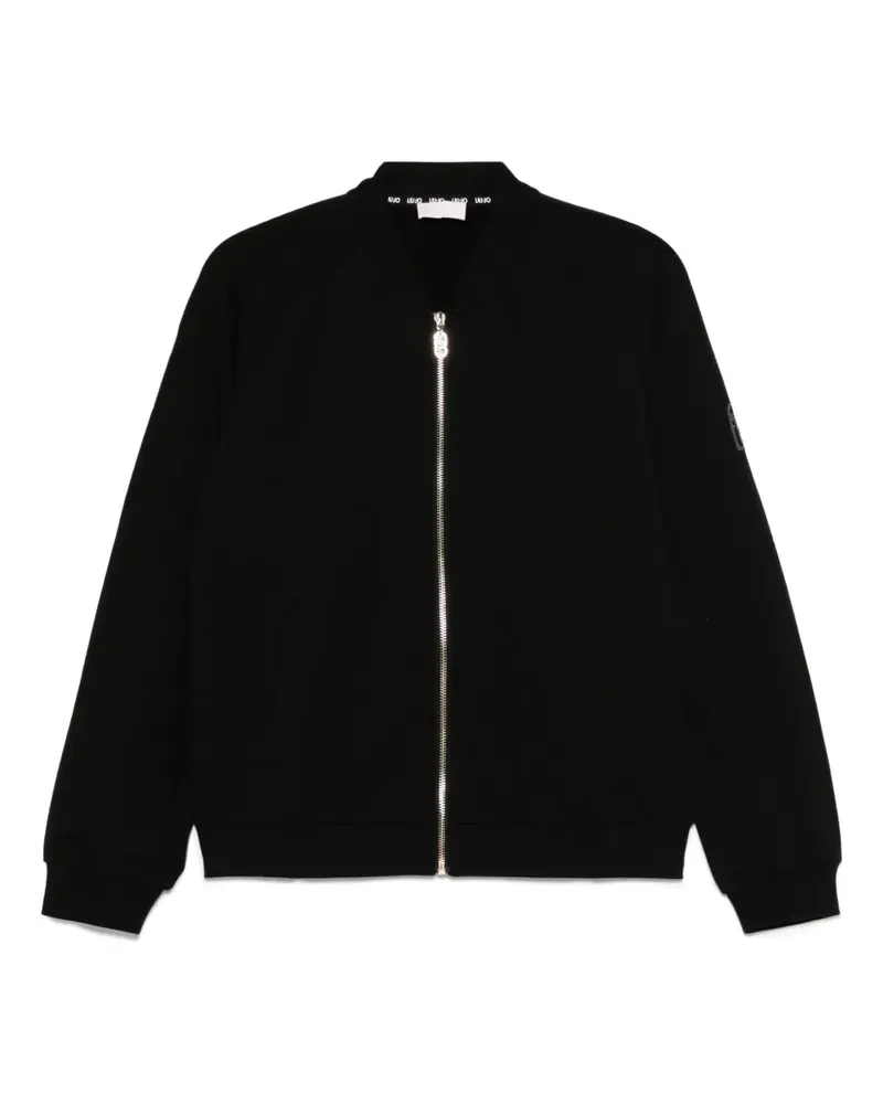 Liu Jo Sweatshirt mit Reißverschluss - Schwarz Schwarz
